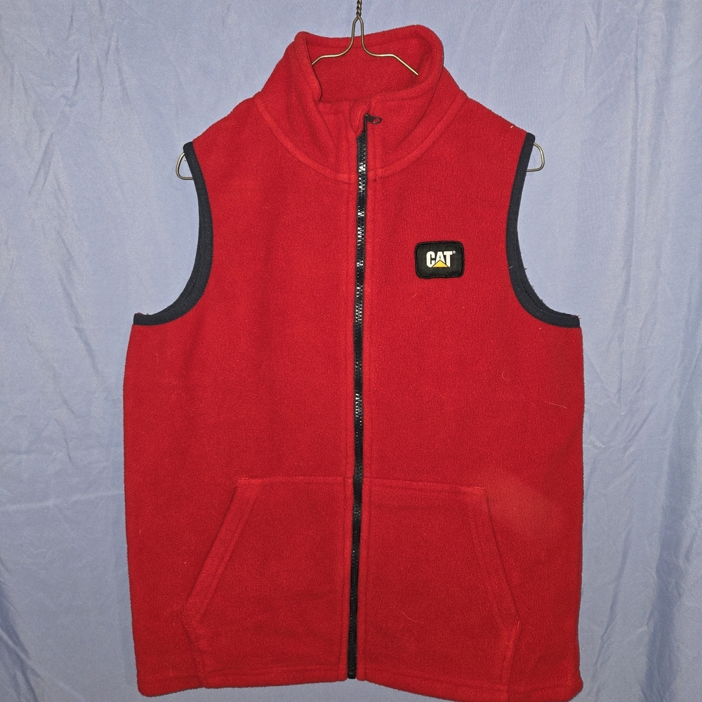 Caterpillar Red Kids Vest